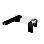 Cosmopolitan Wall Basin Set Chrome